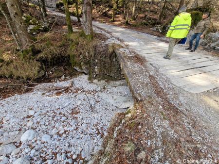 Sanacija treh mostov na javni poti v Kamniški Bistrici (2)